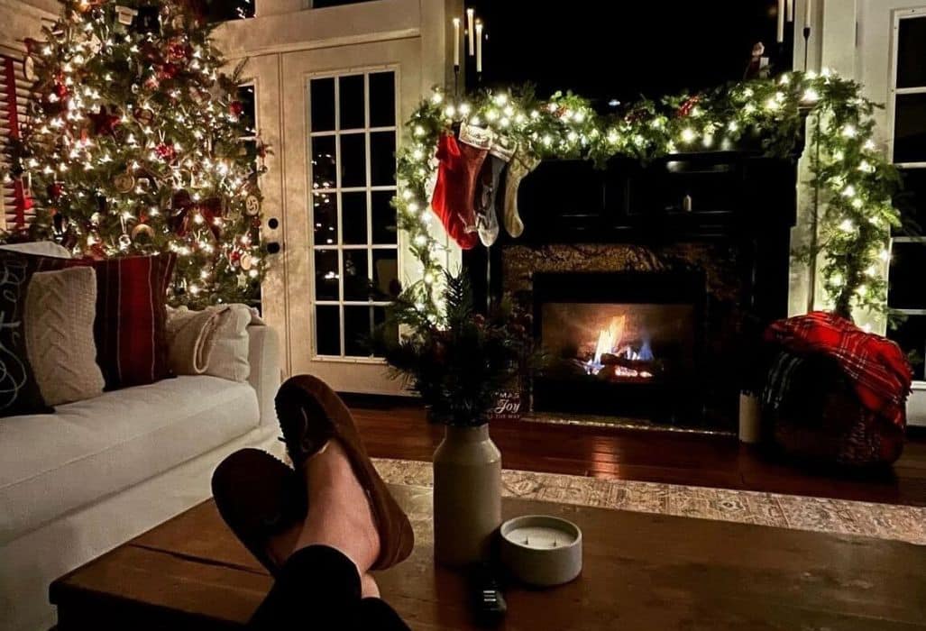 Cozy Holiday Time at home