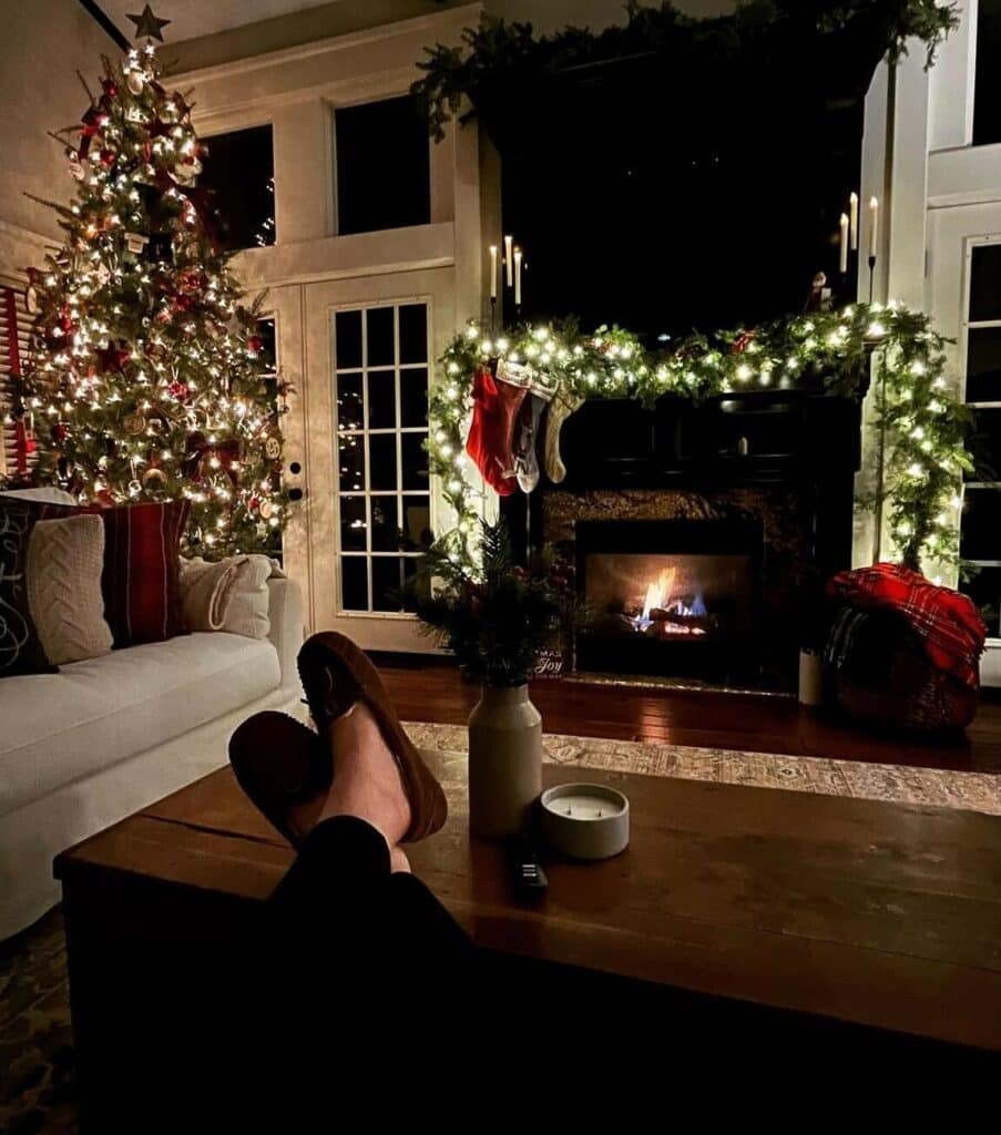 Cozy Holiday atmosphere at home