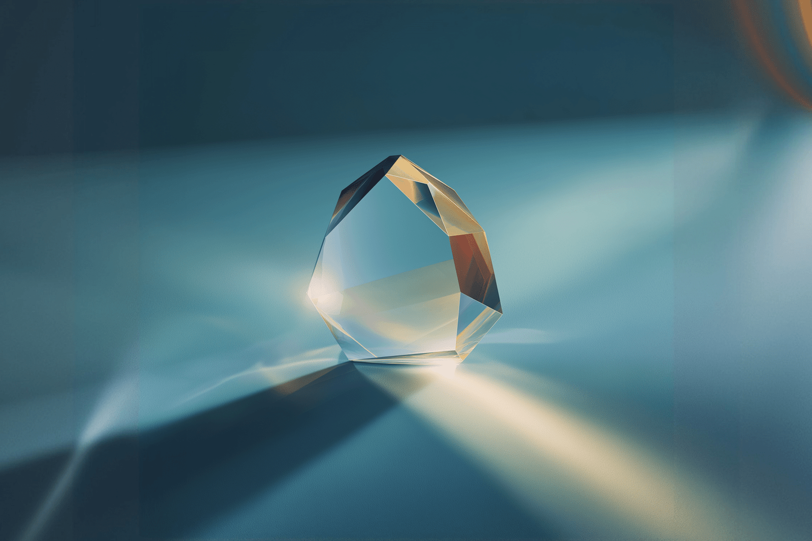 Crystal Prism Refraction