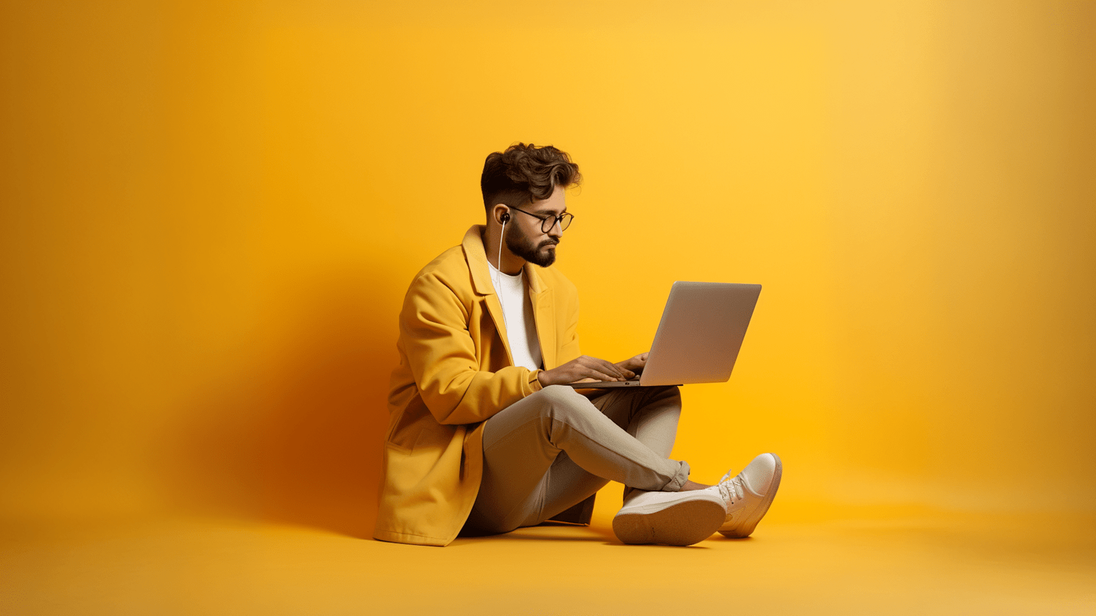 Gen Z professionals discussing leadership opportunities and work-life balance in a modern office